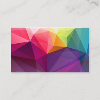 Colorful Business Card