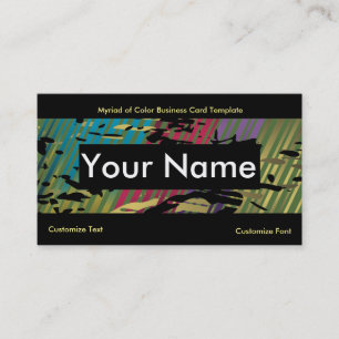Colorful Business Card Template