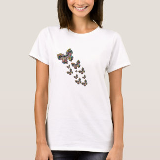 Colorful Butterflies | Artistic Boho Flying TShirt