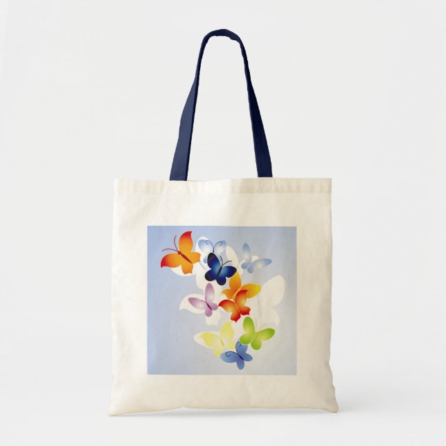 Colorful Butterflies - Bag (Front)