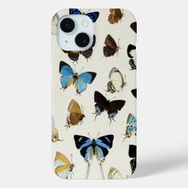 COLORFUL BUTTERFLIES Beauty Nature Love Case-Mate iPhone Case (Back)