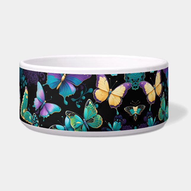 Colorful Butterflies Bowl (Left)