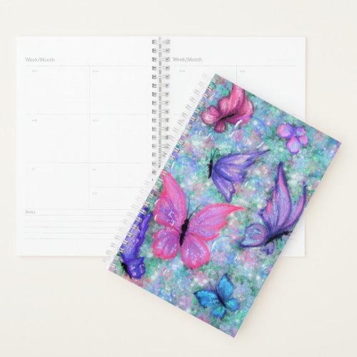 Colorful Butterflies Flying _ Joy Planner