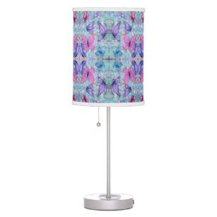 Colorful Butterflies Flying - Joy - Table Lamp