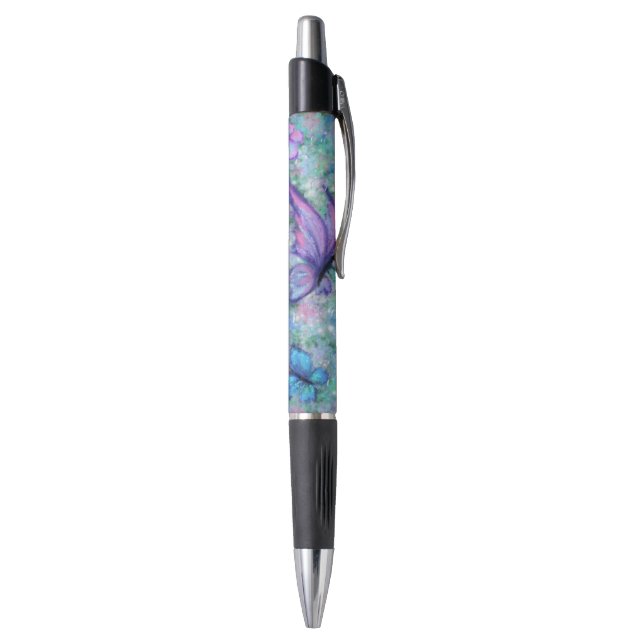 Colorful Butterflies Flying Pen (Bottom (Vertical))
