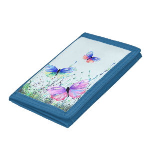 Colorful Butterflies Flying Wallet