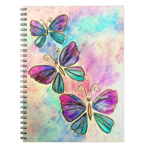 Colorful Butterflies Notebook