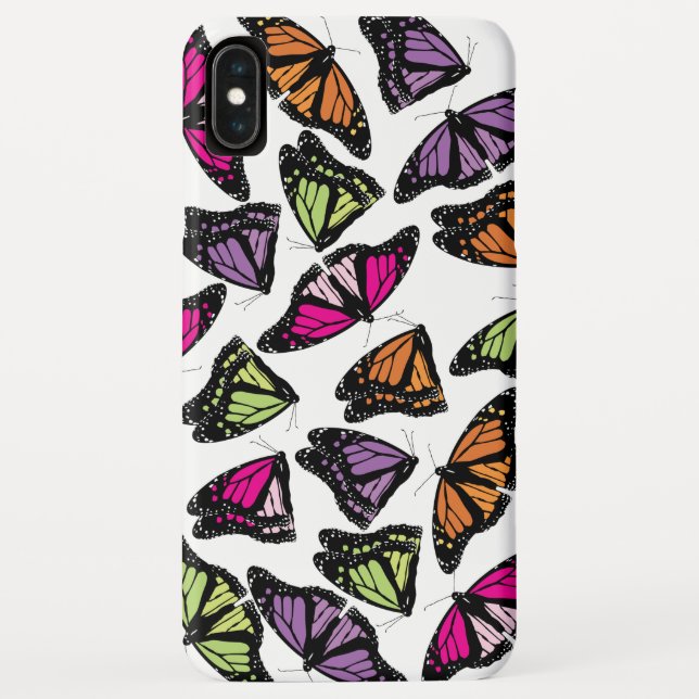 Colorful Butterflies Pattern Case-Mate iPhone Case (Back)