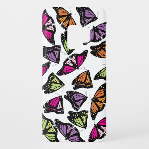 Colorful Butterflies Pattern Case_Mate Samsung Galaxy S9 Case