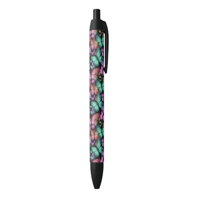 Colorful Butterflies Print Pen (Bottom (Vertical))