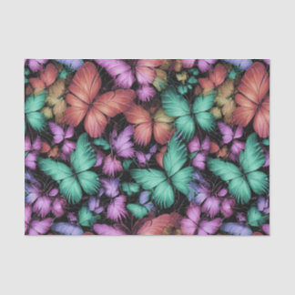 Colorful Butterflies Print Tissue Paper