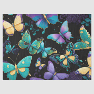 Colorful Butterflies Tissue Paper
