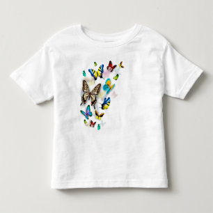 colorful Butterflies      Toddler T-shirt