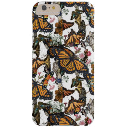 colorful butterflies with glitter vintage barely there iPhone 6 plus case