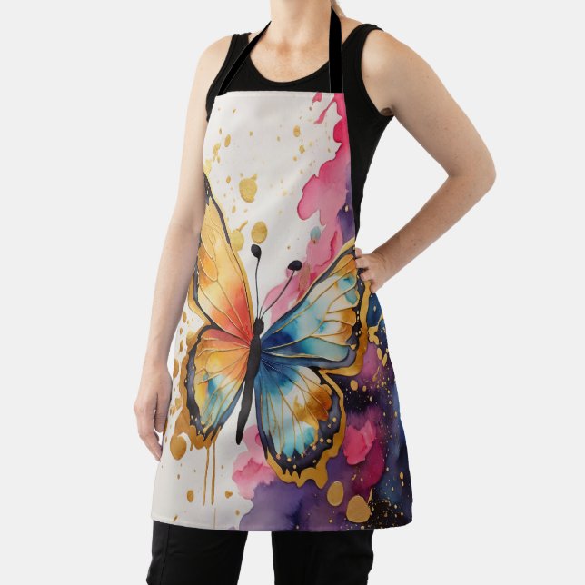Colorful Butterfly Apron (Insitu)