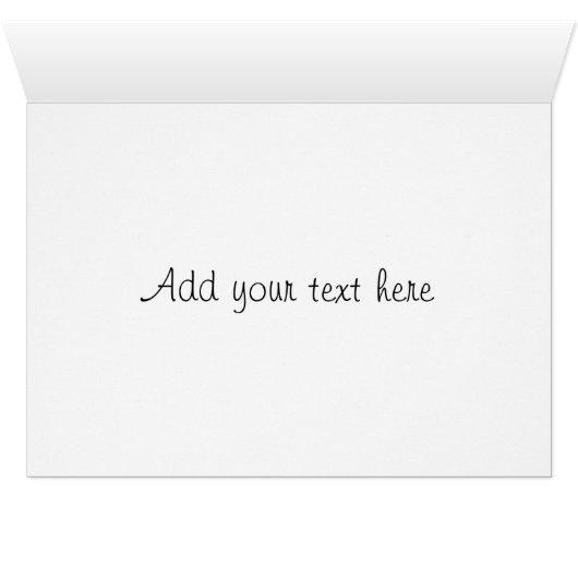 Colorful Butterfly Art Cards (Inside Horizontal (Bottom))