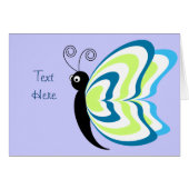 Colorful Butterfly Art Cards (Front Horizontal)