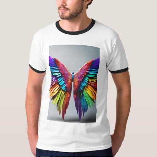 Colorful Butterfly Art T_Shirt T_Shirt