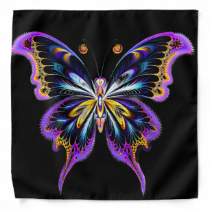 Colorful Butterfly Bandana