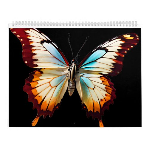Colorful Butterfly Calendar