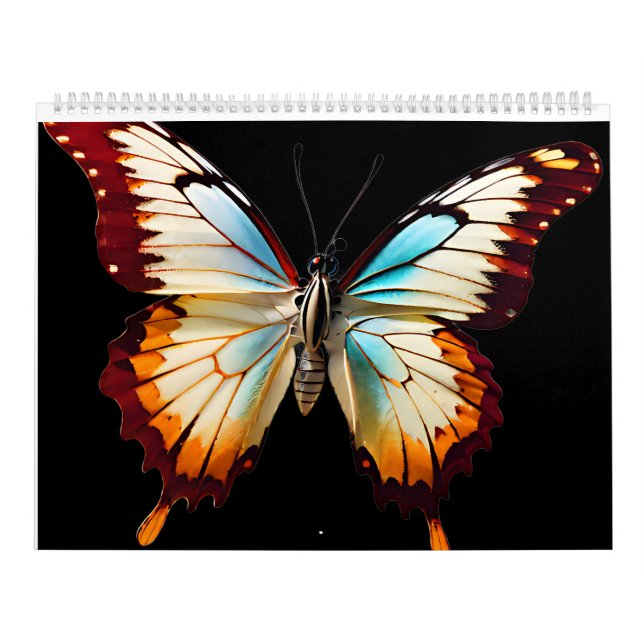 Colorful Butterfly Calendar (Cover)