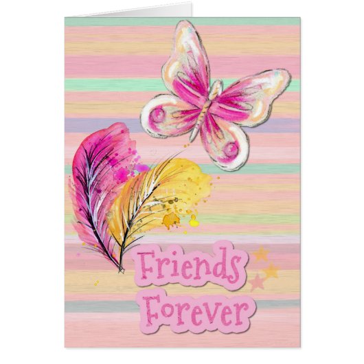 Colorful butterfly cards (Front)