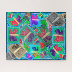 Colorful Butterfly Challenge Jigsaw Puzzle