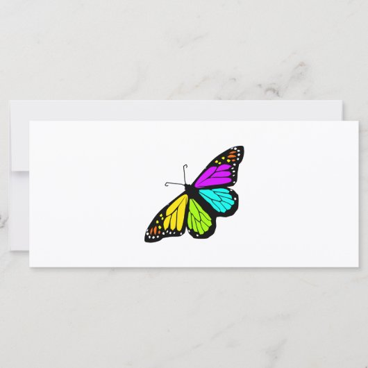 Colorful butterfly clipart (Front)
