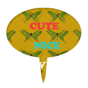 Colorful Butterfly Décor: Cute, Nice, and Lovely. Cake Topper