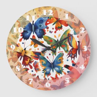Colorful Butterfly drawing 