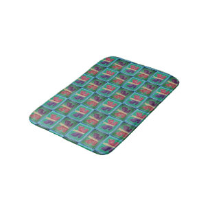 Colorful Butterfly   Filters   Half Drop   Bath Mat