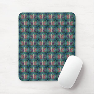 Colorful Butterfly Fog Filter Basic Mouse Pad