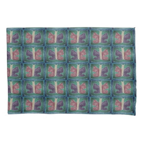 Colorful Butterfly  Fog Filter  Basic  Pillow Case