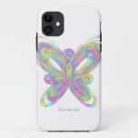 Colorful butterfly geometric figure - iPhone 11 case