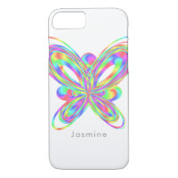 Colorful butterfly geometric figure iPhone 8/7 case