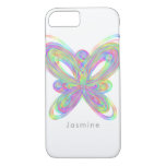 Colorful butterfly geometric figure. iPhone 8/7 case