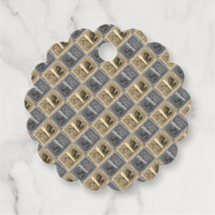 Colorful Butterfly Half Drop Twist Favor Tags