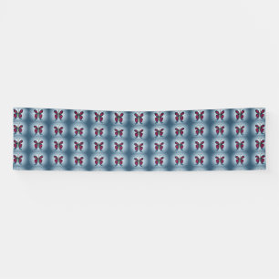 Colorful Butterfly Illustration Banner