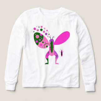 Colorful Butterfly Long Sleeve T-Shirt Tri-Blend Shirts