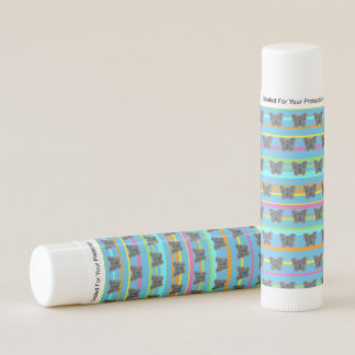 Colorful Butterfly Mosaic Pattern Lip Balm