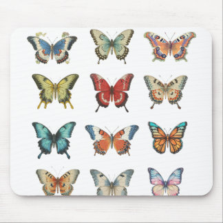 Colorful Butterfly Mouse Pad for Home & Office