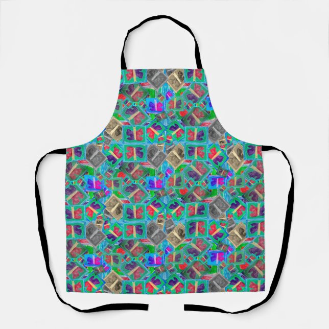Colorful Butterfly Multi Challenge | Apron (Front)