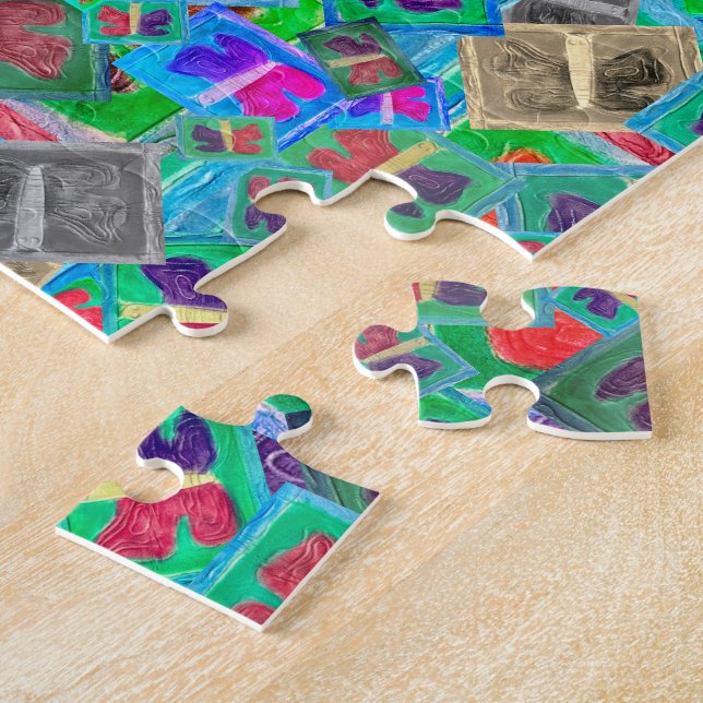 Colorful Butterfly Multi Challenge | Jigsaw Puzzle (Side)