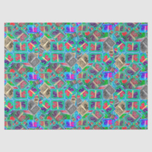 Colorful Butterfly Multi Challenge Tissue Paper