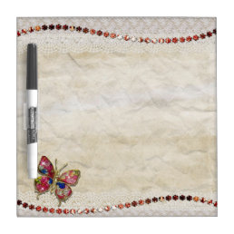 Colorful butterfly nice decor dry erase board