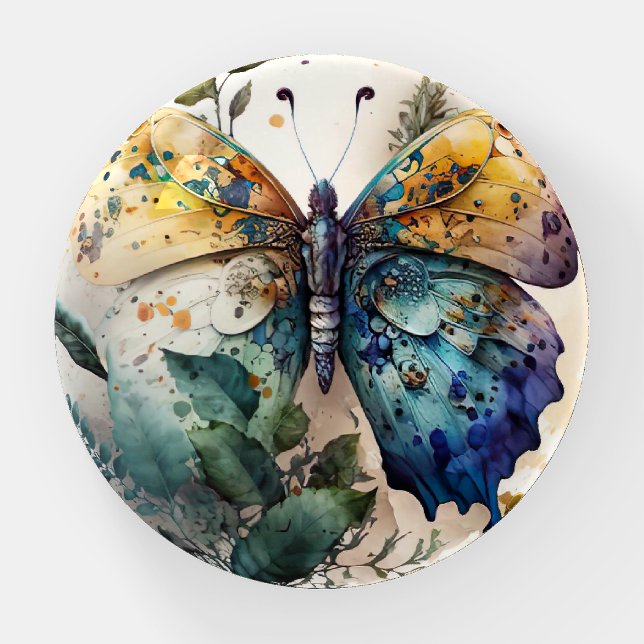 COLORFUL BUTTERFLY PAPERWEIGHT (Front)