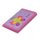 Colorful Butterfly Personalized Wallet
