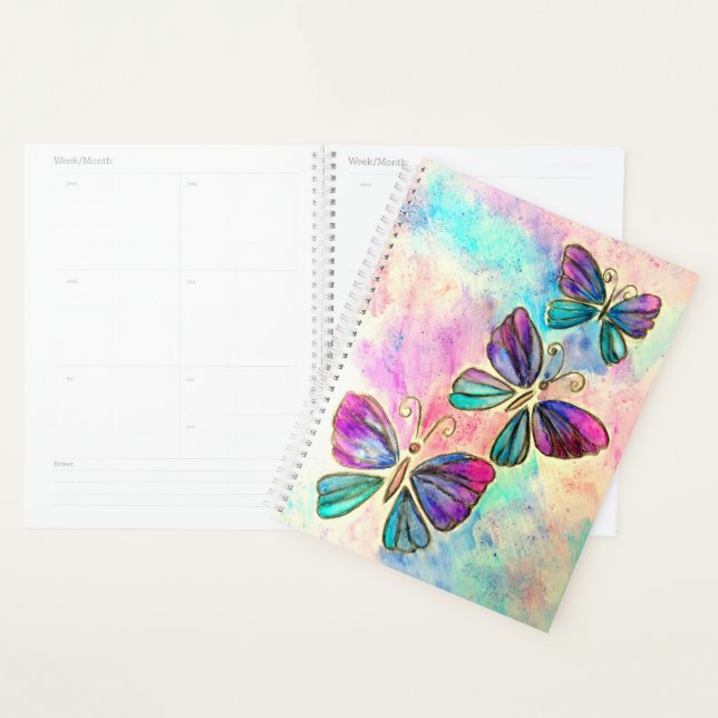 Colorful Butterfly Planner (Display)