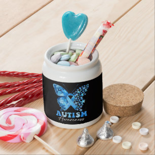 Colorful Butterfly Puzzle Candy Jar