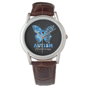 Colorful Butterfly Puzzle Watch